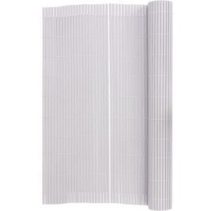 Lamellás kerítés, Strend Pro Garden Ence DF13, szürke, 100 cm x 3 m, PVC lamellák, 1300 g/m2, UV-álló, árnyékoló