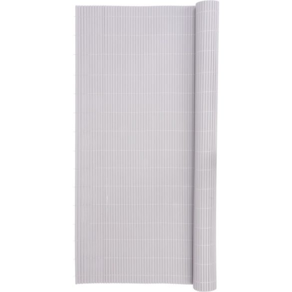 Lamellás kerítés, Strend Pro Garden Ence DF13, szürke, 150 cm x 3 m, PVC lamellák, 1300 g/m2, UV-álló, árnyékoló