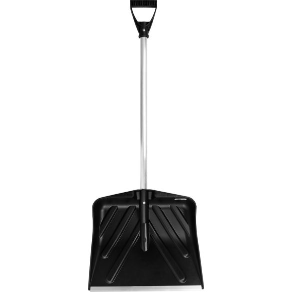 Hólapát, Strend Pro Ansnow P9, 43,5 x 39 cm, vegyes színek, műanyag, alumínium nyél, összeszerelve, téli hóeltakarításhoz