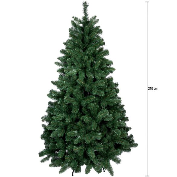 MagicHome Arthur Deluxe műfenyő, extra vastag, 210cm, fém állvány