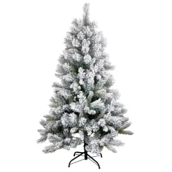  MagicHome Harry műfenyő, havas ezüstfenyő, 210 cm