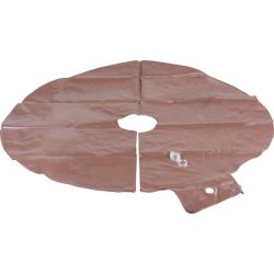   Faöntöző zsák, Strend Pro Garden TWB0402, barna, 75 l, gyökéröntözéshez, fokozatos vízleadás, maximum 15,5 cm törzsátmérőhöz, ürülés: 5–8 óra