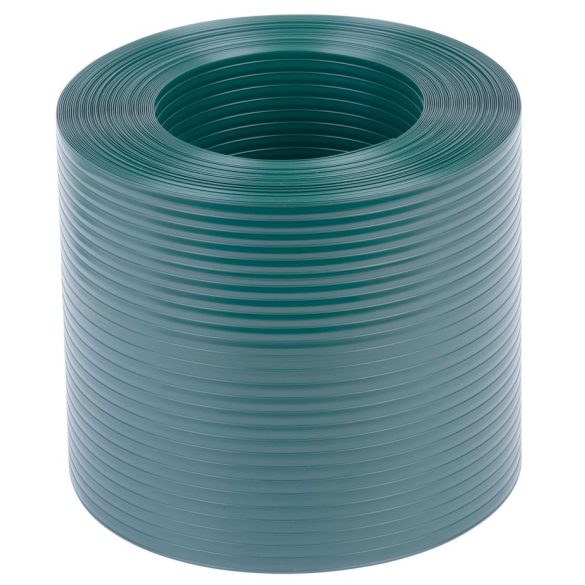 Árnyékoló szalag kerítésre, Strend Pro Garden Eurostandard, 19 cm x 26 m, zöld, kerítéspanelekhez, UV-álló, 1050 g/m2