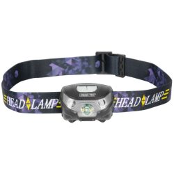   Fejlámpa, Strend Pro HeadLight H889, fekete, 6 x 3,5 x 3,5 cm, akkumulátoros, USB töltés, mozgásérzékelő, 3 W Cree LED, 180 lm, 1200 mAh, 100 m hatótáv