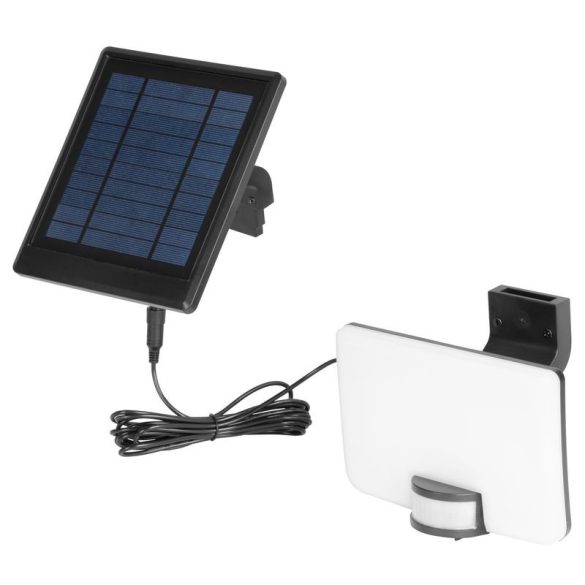 Szolár kerti lámpa, Strend Pro RY-WT8C58-C, 10 + 1 W, 1500 lm, IP44, mozgásérzékelős, vízálló