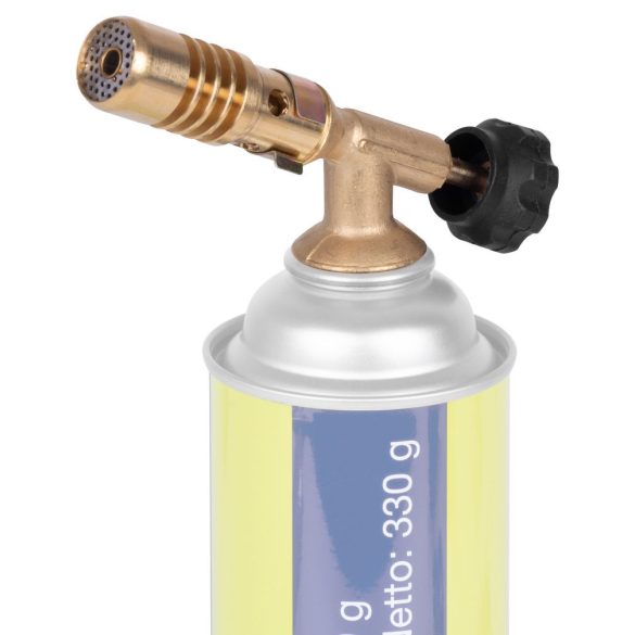 Gázégő, Meva UKP21003 Worker, arany, 1,8 kW, menetes Propán-Bután patronhoz (330 g)