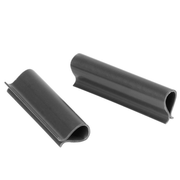 Árnyékoló szalag kerítésre, Strend Pro Garden Eurostandard Light, 4,75 cm x 35 m, antracit, UV-álló, kerítéspanelhez, 20 db rögzítő klipsszel