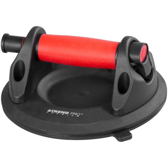 Üvegtartó Strend Pro, tapadókorongos, 1-kupolás, nyomásmérővel, 20 cm, max. 150 kg