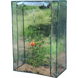   Palántanevelő, Strend Pro Garden, 100 x 50 x 150 cm, fóliasátor, hőszigetelő, fagyvédelem, stabil, szilárd alap