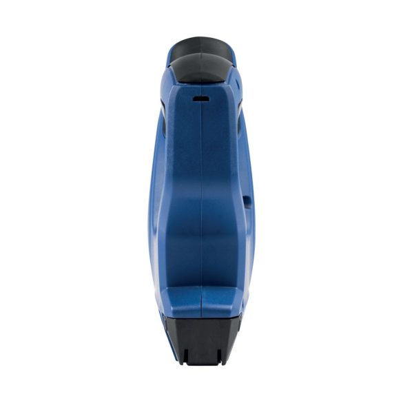 Akkumulátoros tűzőgép, Rapid BTX 10, sötétkék, 4-10 mm kapocshossz, 53-as kapcsokhoz, műanyag burkolat, acél mechanika, 3,6 V Li-Ion, USB-vel tölthető, kárpitos