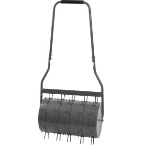 Gyepszellőztető henger, Strend Pro Garden GS001, acél, 59 x 31 cm, 35 l, vízzel vagy homokkal tölthető, szellőztető tüskékkel
