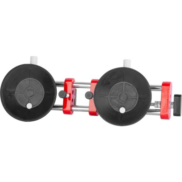 Üvegtartó Strend Pro, tapadókorongos, 2-kupolás, szintező segédeszköz burkolólapokhoz és csempékhez,