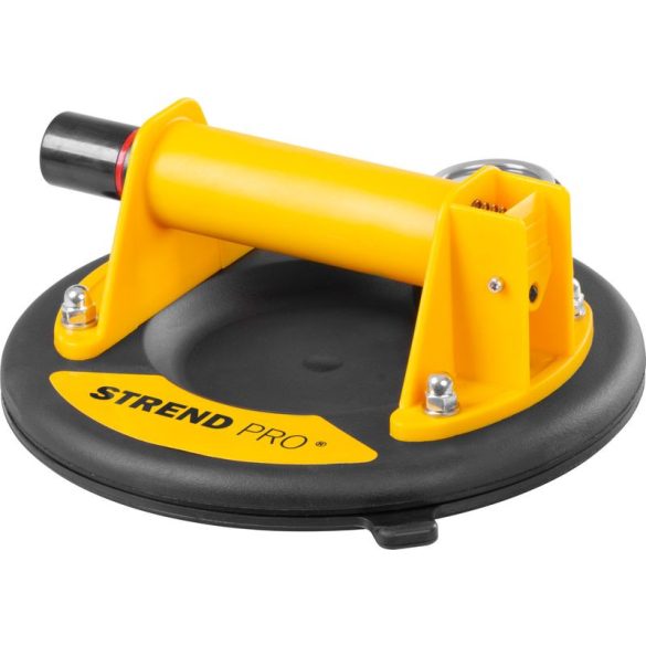 Üvegtartó Strend Pro, tapadókorongos, 1-kupolás, nyomásmérővel, 20 cm, max. 120 kg