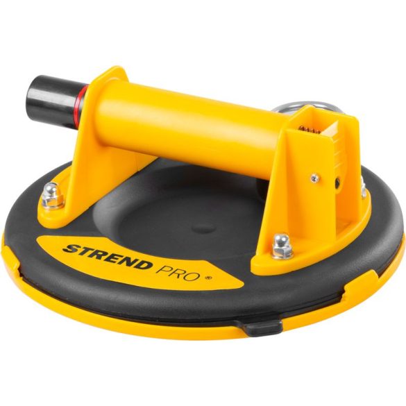 Üvegtartó Strend Pro, tapadókorongos, 1-kupolás, nyomásmérővel, 20 cm, max. 120 kg