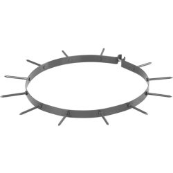   Gyepszellőztető tüskék, Strend Pro Garden GS001, sötétszürke, gyepszellőztető hengerhez