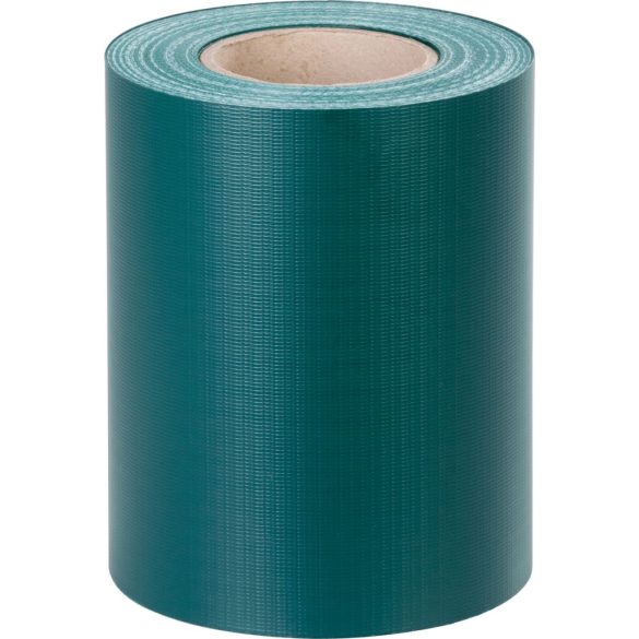 Árnyékoló szalag kerítésre, Strend Pro Garden Eurostandard Light, zöld, 19 cm x 35 m, UV-álló, tartós, 20 db rögzítő klipsszel