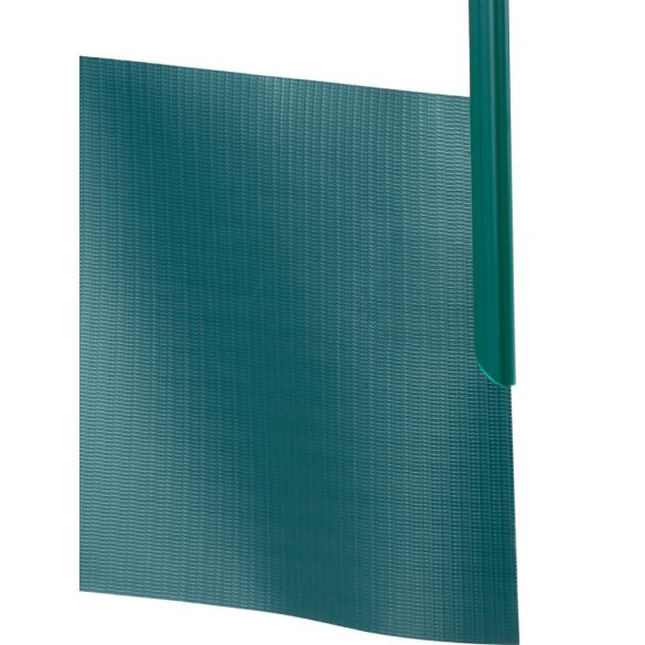 Árnyékoló szalag kerítésre, Strend Pro Garden Eurostandard Light, zöld, 19 cm x 35 m, UV-álló, tartós, 20 db rögzítő klipsszel