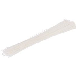   Kábelkötegelő, Strend Pro XXL CT66BW, fehér, 120 cm x 9 mm, extra erős, 50 db/csomag