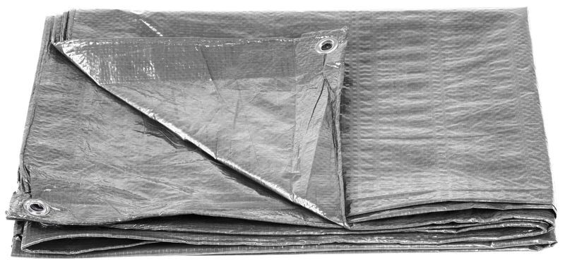 Ponjava Tarp Strend Pro Garden Tarpaulin Strong ponyva 5×5 m – ezüst