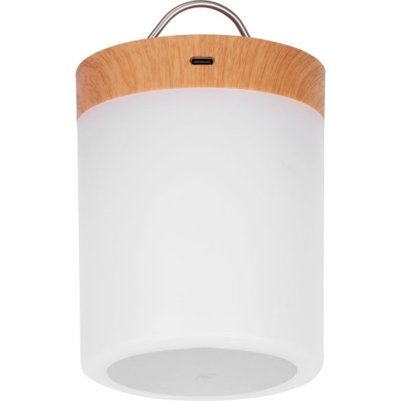 Asztali lámpa, Strend Pro, fehér, érintésvezérlés, fényerőszabályozás (3 mód), RGB, akkumulátoros, USB‑C töltés, akasztó kampóval