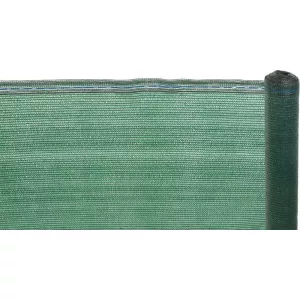 Árnyékoló háló medence fölé, kerítésre, Strend Pro Garden, 1,2 x 10 m, zöld, HDPE, UV-stabil, 80 g/m2, 85% árnyékolás