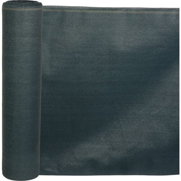 Árnyékoló háló medence fölé, kerítésre, Strend Pro Garden, 2 x 2,5 m, antracit, HDPE, 230 g/m², 95% árnyékolás, UV-álló, időjárásálló, rögzítő szemekkel
