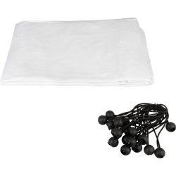   Tetőponyva tyúkólhoz, Strend Pro Garden, fehér, pótalkatrész, UV-stabil, időjárásálló