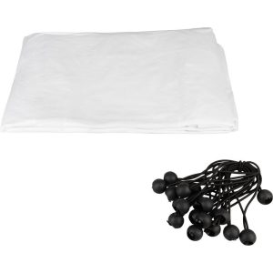 Tetőponyva tyúkólhoz, Strend Pro Garden, fehér, pótalkatrész, UV-stabil, időjárásálló