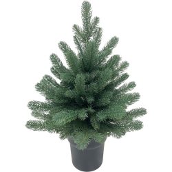 MagicHome 3D-s műfenyő, cseréppel, 41 x 60 cm