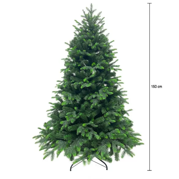MagicHome 3D-s műfenyő, 150 cm, átmérő 106 cm