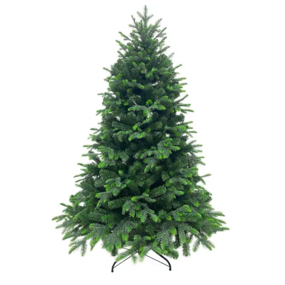 MagicHome 3D-s műfenyő, 210 cm, átmérő 142 cm