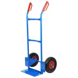   Molnárkocsi, Strend Pro, kék, maximum 200 kg teherbírás, 25,5 × 40,5 cm rakodófelület, összehajtható, ívelt keret, zsákhordó