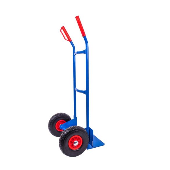 Molnárkocsi, Strend Pro, kék, maximum 200 kg teherbírás, 35,5 x 18 cm rakodófelület, ívelt keret, zsákhordó