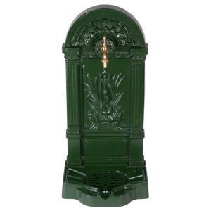 Kerti kút, Strend Pro Garden WB-003, 38 x 30,5 x 76 cm, zöld, ötvözet, dekoratív