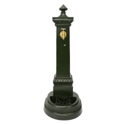   Kerti kút, Strend Pro Garden WF-002, 48,5 x 42 x 114 cm, zöld, ötvözet, dekoratív kialakítás