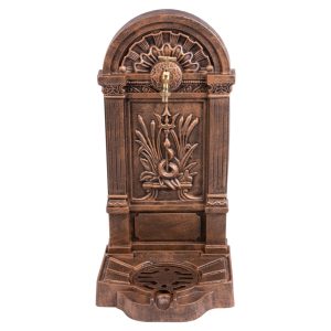 Kerti kút, Strend Pro Garden WB-003C, 35 x 30,5 x 76 cm, rézszínű, ötvözet, dekoratív kialakítás