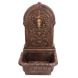   Falikút, Strend Pro Garden WB-005C, 44 x 36 x 76 cm, rézszínű, ötvözet, dekoratív kialakítás