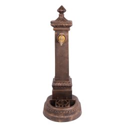   Kerti kút, Strend Pro Garden WF-002C, 48,5 x 42 x 114 cm, rézszínű, ötvözet, dekoratív kialakítás