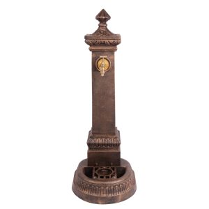 Kerti kút, Strend Pro Garden WF-002C, 48,5 x 42 x 114 cm, rézszínű, ötvözet, dekoratív kialakítás