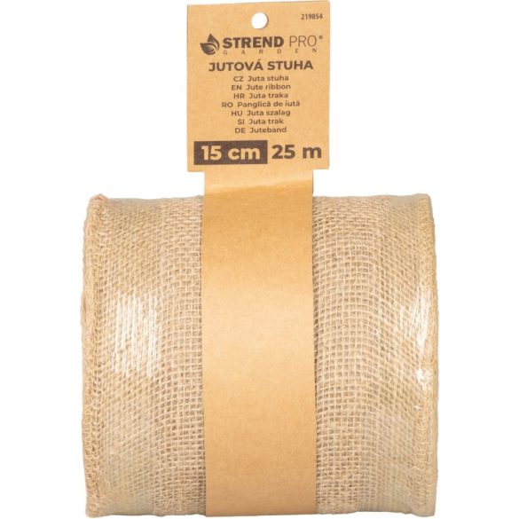 Növénykötöző szalag, Strend Pro Garden, juta, 15 cm x 25 m, légáteresztő