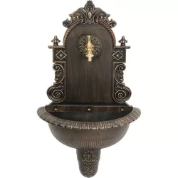   Falikút, Strend Pro Garden LT-DC018, 44 x 21 x 75 cm, rézszínű, időjárásálló, könnyen összeszerelhető, hosszú élettartamú