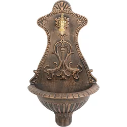   Falikút, Strend Pro Garden LT-H14299, 66,5 × 37 × 18,5 cm, rézszínű, alumínium, időjárásálló, könnyen összeszerelhető