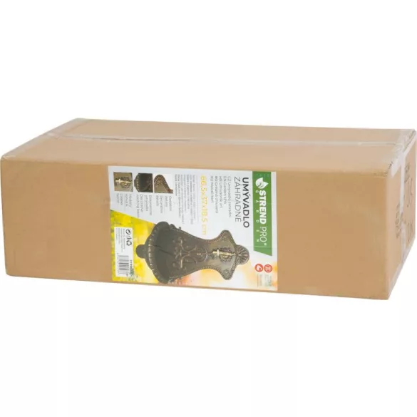 Falikút, Strend Pro Garden LT-H14299, 66,5 × 37 × 18,5 cm, rézszínű, alumínium, időjárásálló, könnyen összeszerelhető