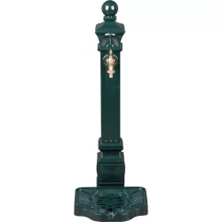   Kerti kút, Strend Pro Garden LT-DC036, 33 × 29 × 82 cm, zöld, alumínium, időjárásálló, könnyen összeszerelhető