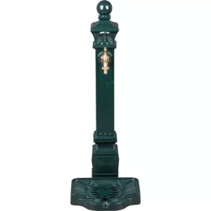 Kerti kút, Strend Pro Garden LT-DC036, 33 × 29 × 82 cm, zöld, alumínium, időjárásálló, könnyen összeszerelhető