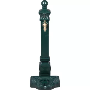 Kerti kút, Strend Pro Garden LT-DC036, 33 × 29 × 82 cm, zöld, alumínium, időjárásálló, könnyen összeszerelhető