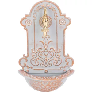 Falikút, Strend Pro Garden LT-H20682, 22 × 10 × 37 cm, zöld, réz megjelenésű, alumínium, időjárásálló, könnyen összeszerelhető