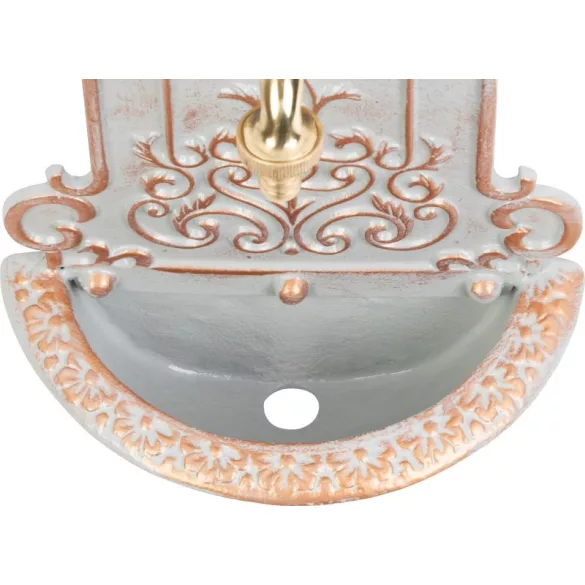 Falikút, Strend Pro Garden LT-H20682, 22 × 10 × 37 cm, zöld, réz megjelenésű, alumínium, időjárásálló, könnyen összeszerelhető