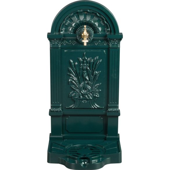 Kerti kút, Strend Pro Garden LT-DC034, 39 x 32 x 83 cm, zöld, alumínium, időjárásálló, könnyen összeszerelhető