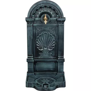 Kerti kút, Strend Pro Garden LT-DC017, 39 x 32 x 83 cm, zöld, alumínium, időjárásálló, könnyen összeszerelhető